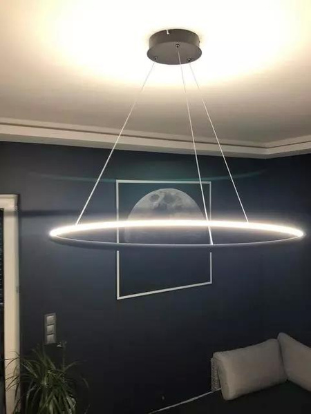 Pendelleuchte Led Ring No.1 60 Schwarz 4k Dali