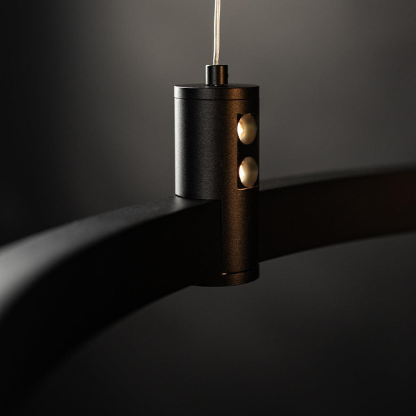 Pendelleuchte LED Diamante No.2 CO1 60cm schwarz