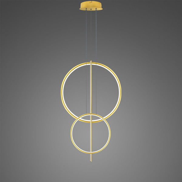 Pendant Lamp LINEA No.5 B Φ60/40 cm gold 3k Altavola Design