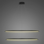 Pendant Lamp Led Ring No. 2 Φ120 cm in 3k black Altavola Design