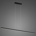 Pendant Lamp LINEA No.1 143cm black 3k dimmable  Altavola Design