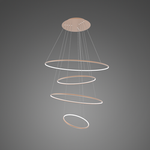 Pendant Lamp Led Ring No.4 Φ100 cm in 3k copper Altavola Design