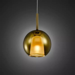 Pendant lamp EUFORIA No. 1 16 cm gold Altavola Design