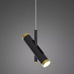 Pendant lamp LUNETTE No. 1 P  black set Altavola Design