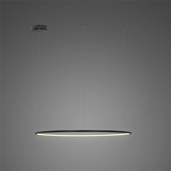 Pendelleuchte Led Ring No.1 180cm 3k shwarz Dali