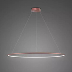 Pendant Lamp Led Ring No.1 in 4k rose gold dimmable Altavola Design