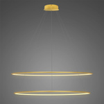 Altavola Design: Pendant Lamp Led Ring No. 2 Φ120 cm in 3k gold