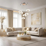 Chandelier Mariposa gold Altavola Design 