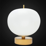 Exclusive LED table lamp white gold Apple T:   Altavola Design