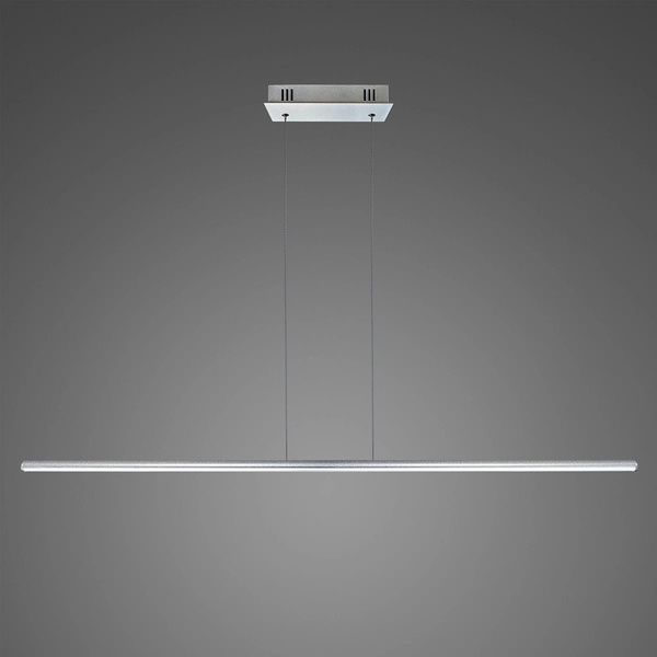 Pendelleuchte Led LINEA No.1 120 cm 3k silber Dali