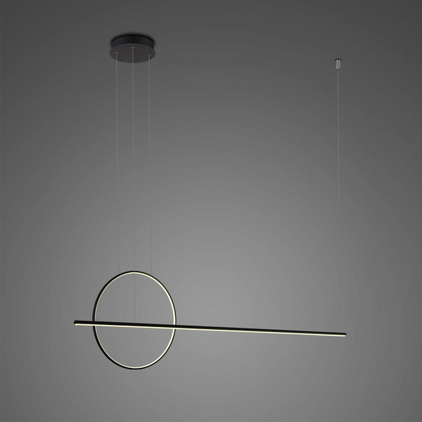Pendelleuchte Led LINEA No.2 35 cm schwarz 4k