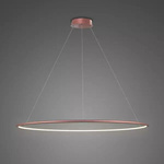 Pendant Lamp Led Ring No.1Φ100 cm rose gold in 3k dimmable Altavola Design