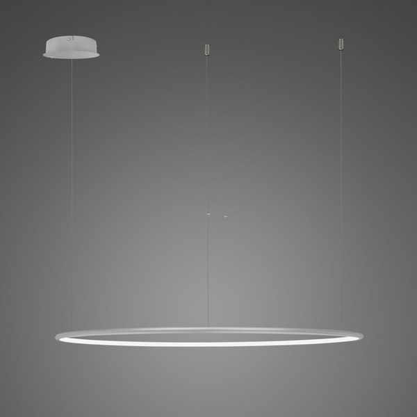 Pendelleuchte Led Ring No.1 3k silber dimmbar