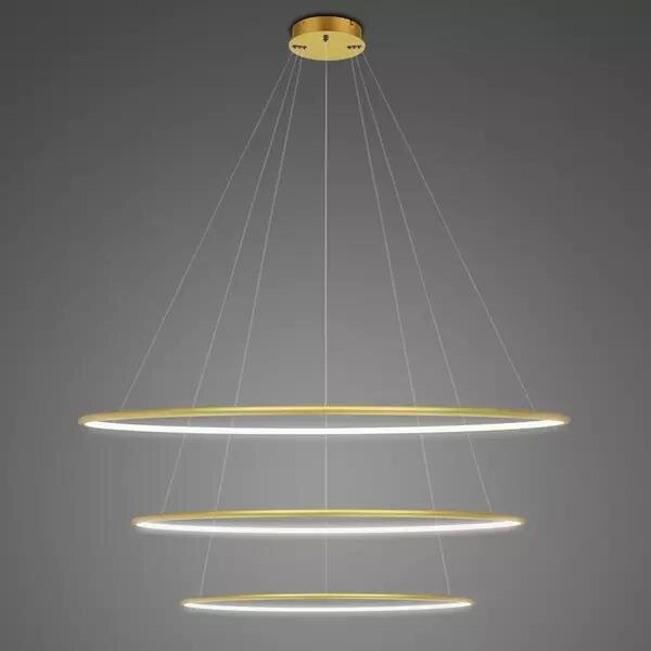 Pendelleuchte Led Ring No.3 100 cm in 2,7K golden Dali