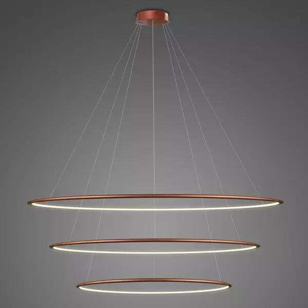 Pendelleuchte Led Ring No.3 120 cm 3k kupfer fernbedienung