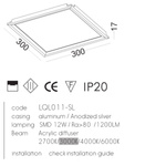 Led panel LQL011-SL