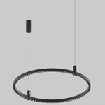 Pendant lamp LED Diamante No.2  CO1 80 cm black Altavola Design 