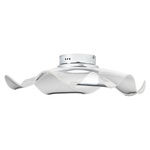 Led ceiling Velo No. 2 chrom Altavola Design 