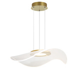 Pendelleuchte Velo No.1 golden