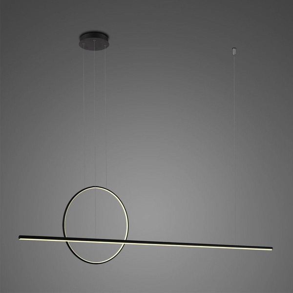 Pendant Lamp LINEA No.2 Φ40 cm black 4k Altavola Design