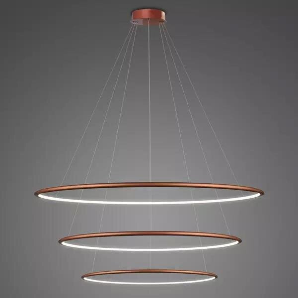 Pendelleuchte Led Ring No.3 100 cm 4k copper