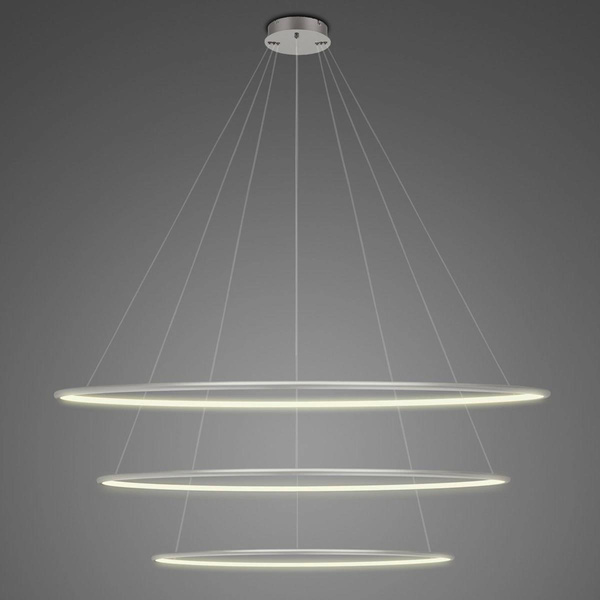 Pendelleuchte Led Ring No.3 120 cm 3k silber Dali