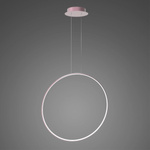 Pendelleuchte Led Ring No.1 X 80cm 4k roségold Dali