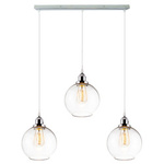 NEW YORK LOFT No. 2 CL3 chrom Glass chandelier  Altavola Design