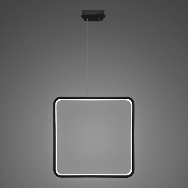 Pendant Lamp Led Quadrat No. 1 X Φ80 in  3k black Altavola Design