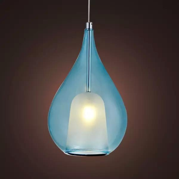 Pendant lamp EUFORIA No. 4 blue Altavola Design 