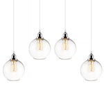 NEW YORK LOFT No. 2 CH CL4 – Glass chandelier  Altavola Design