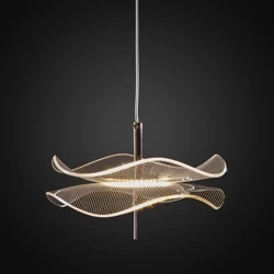 Pendelleuchte Mariposa gold