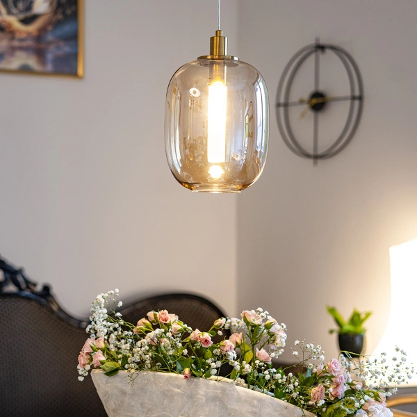 Polar - pendant lamp amber