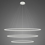 Pendant Lamp Led Ring No.3 Φ120 cm in 4k white dimmable Altavola Design