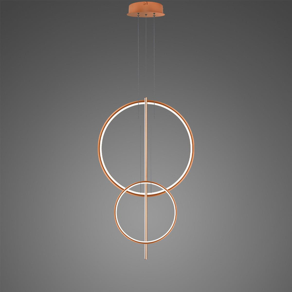 Pendelleuchte Led LINEA No.5 B 60/40cm copper 3k