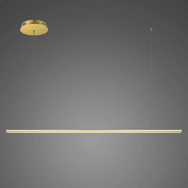 Pendant Lamp LINEA No.1B 120cm 3k gold Altavola Design