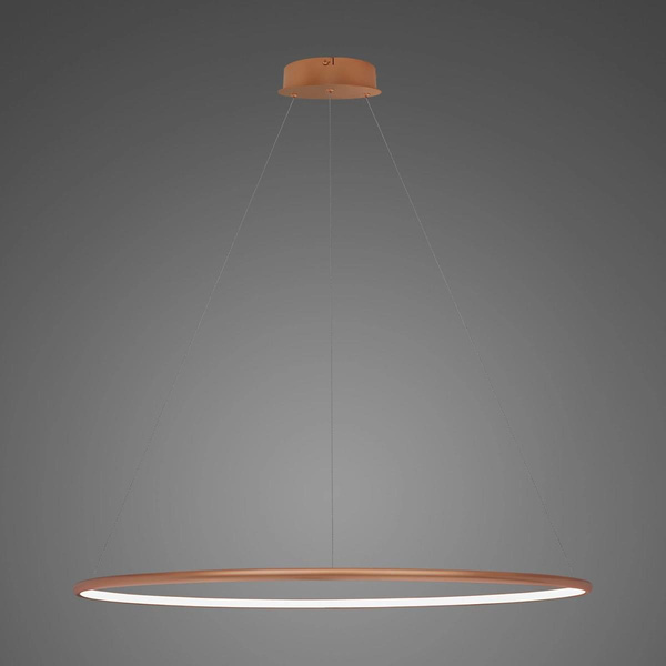 Pendant Lamp Led Ring No.1 100 cm in 4k copper dali
