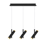 Pendant lamp LUNETTE No. 4  black Altavola Design