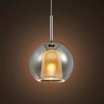 Pendant lamp EUFORIA No. 1 20 cm chrome Altavola Design