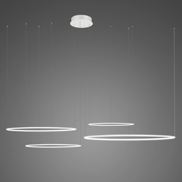 Pendelleuchte Led Ring No.4 100 cm 3k weiss Dali