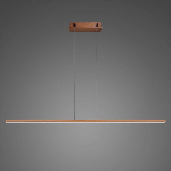 Pendelleuchte Led LINEA No.1 120 cm 4k kupfer Dali