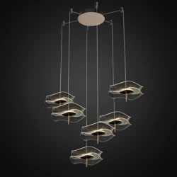 Chandelier Mariposa gold Altavola Design