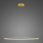 Pendant Lamp Led Ring No.1 in 4k gold dimmable Altavola Design