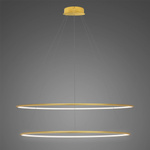 Altavola Design: Pendant Lamp Led Ring No. 2 Φ120 cm in 4k gold